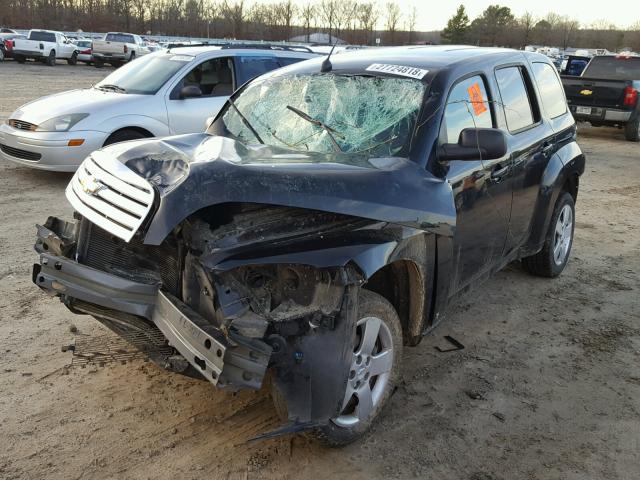 3GNCA13D78S714637 - 2008 CHEVROLET HHR LS BLACK photo 2