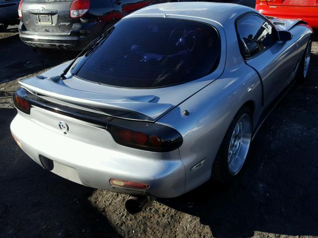 JM1FD3316P0202419 - 1993 MAZDA RX7 GRAY photo 4