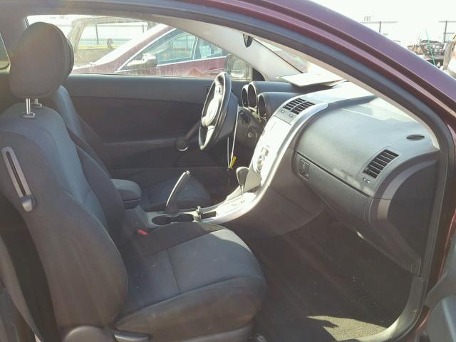 JTKDE177X70218462 - 2007 TOYOTA SCION TC 栗色 照片 5