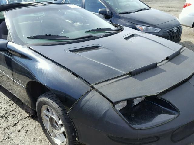 2G1FP22S3R2156361 - 1994 CHEVROLET CAMARO BLACK photo 9