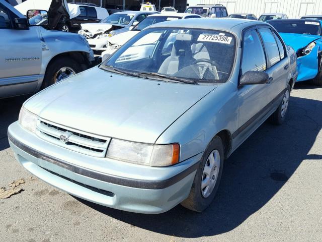 JT2EL43T0R0406778 - 1994 TOYOTA TERCEL DX GREEN photo 2