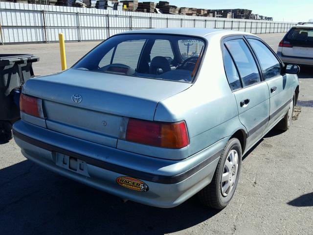 JT2EL43T0R0406778 - 1994 TOYOTA TERCEL DX GREEN photo 4