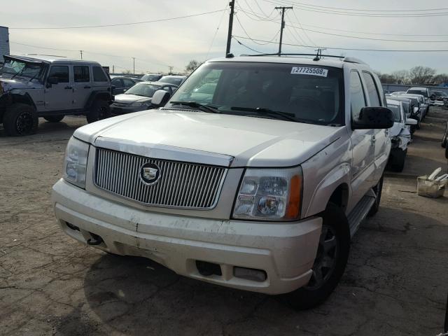 1GYEK63N15R165918 - 2005 CADILLAC ESCALADE L WHITE photo 2