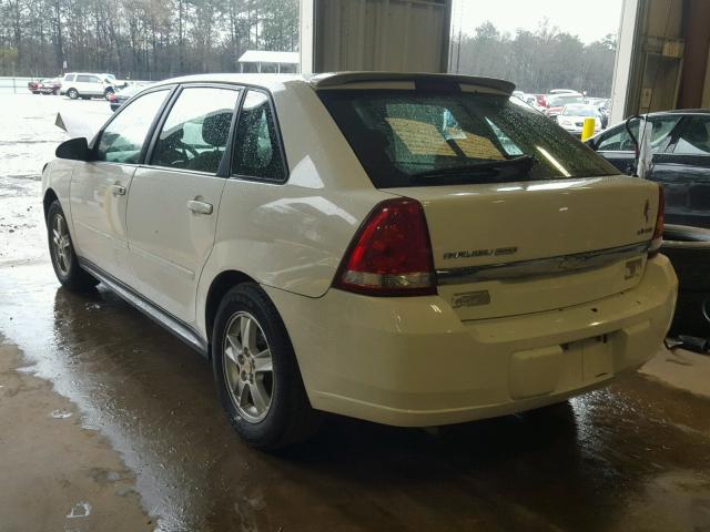 1G1ZT64805F145473 - 2005 CHEVROLET MALIBU MAX 白色 照片 3