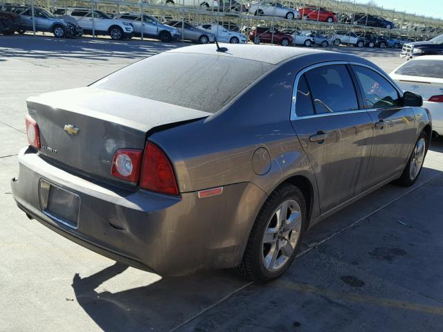 1G1ZC5EB8A4152908 - 2010 CHEVROLET MALIBU 1LT CHARCOAL photo 4