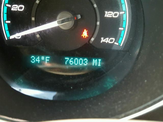 1G1ZC5EB8A4152908 - 2010 CHEVROLET MALIBU 1LT 石墨色 照片 8