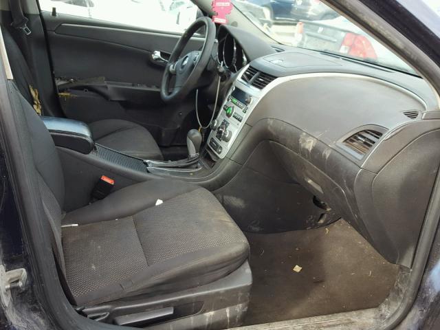 1G1ZC5E08A4101973 - 2010 CHEVROLET MALIBU 1LT BLUE photo 5