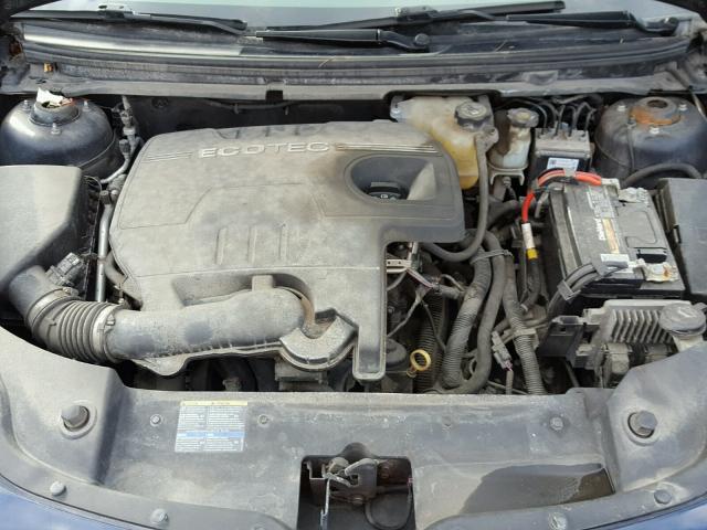 1G1ZC5E08A4101973 - 2010 CHEVROLET MALIBU 1LT BLUE photo 7