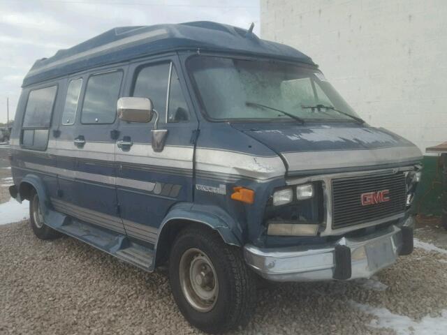 2GDEG25K1N4511777 - 1992 GMC RALLY WAGO BLUE photo 1