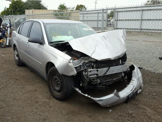 1G1ZS58F77F264341 - 2007 CHEVROLET MALIBU LS SILVER photo 1