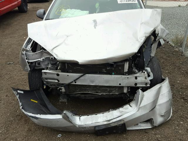 1G1ZS58F77F264341 - 2007 CHEVROLET MALIBU LS SILVER photo 7