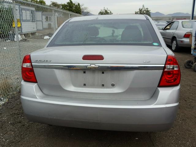 1G1ZS58F77F264341 - 2007 CHEVROLET MALIBU LS SILVER photo 9