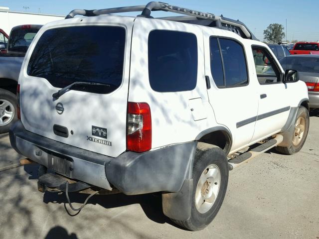 5N1ED28T62C590044 - 2002 NISSAN XTERRA XE WHITE photo 4