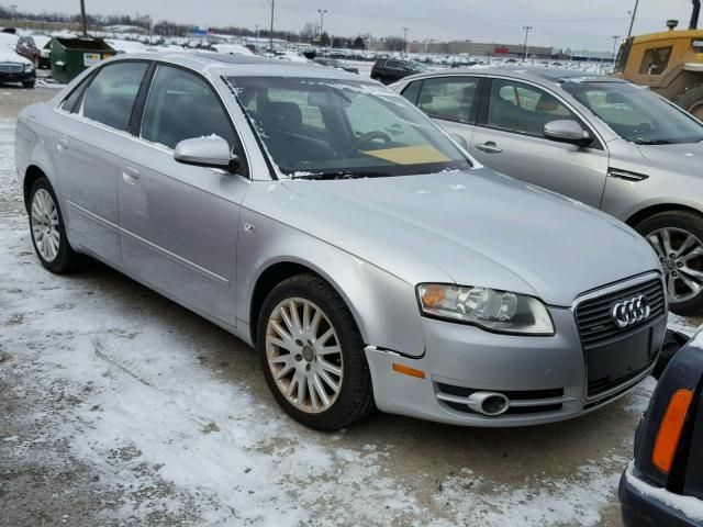 WAUDF78E56A187213 - 2006 AUDI A4 2.0T QU SILVER photo 1