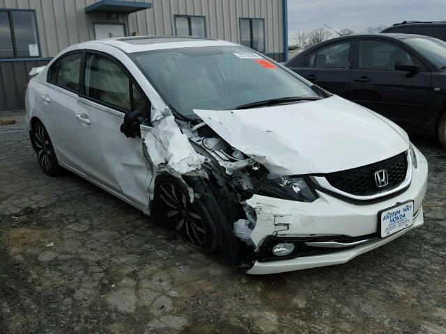 19XFB2F92FE047231 - 2015 HONDA CIVIC EXL 白色 照片 1