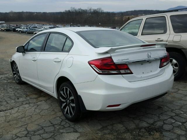 19XFB2F92FE047231 - 2015 HONDA CIVIC EXL 白色 照片 3