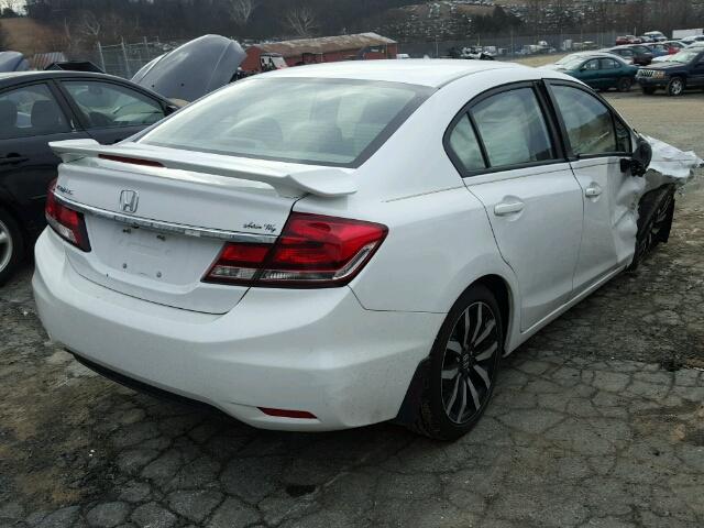 19XFB2F92FE047231 - 2015 HONDA CIVIC EXL 白色 照片 4