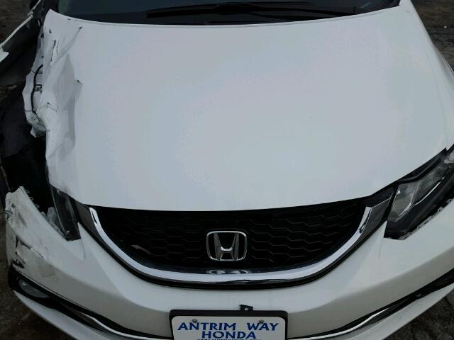 19XFB2F92FE047231 - 2015 HONDA CIVIC EXL 白色 照片 7