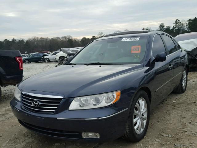 KMHFC46F66A104012 - 2006 HYUNDAI AZERA SE BLUE photo 2