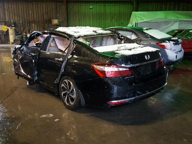 1HGCR2F76GA117459 - 2016 HONDA ACCORD EX BLACK photo 3