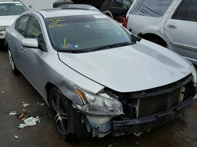 1N4AA51E79C835426 - 2009 NISSAN MAXIMA S SILVER photo 1