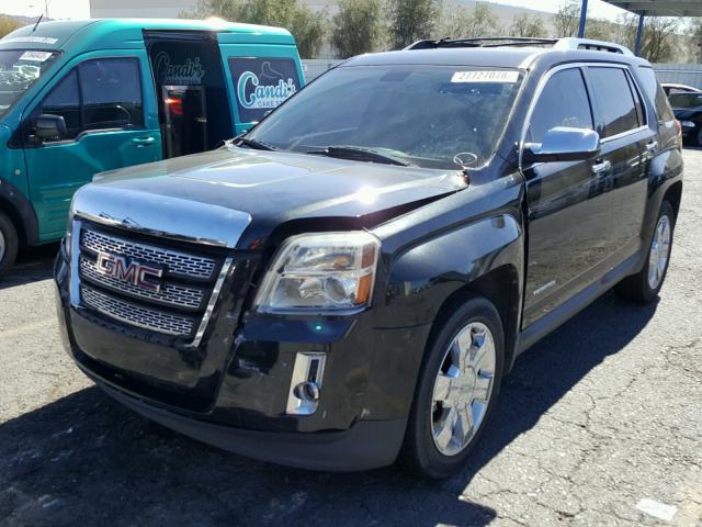 2CTFLHEY6A6329314 - 2010 GMC TERRAIN SL BLACK photo 2