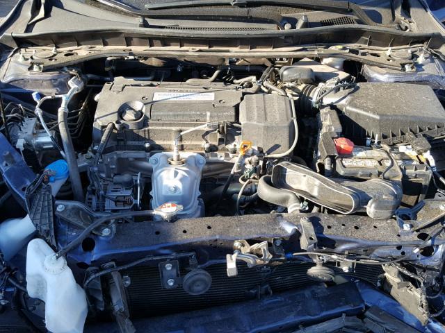 1HGCR2F74GA024794 - 2016 HONDA ACCORD EX BLUE photo 7