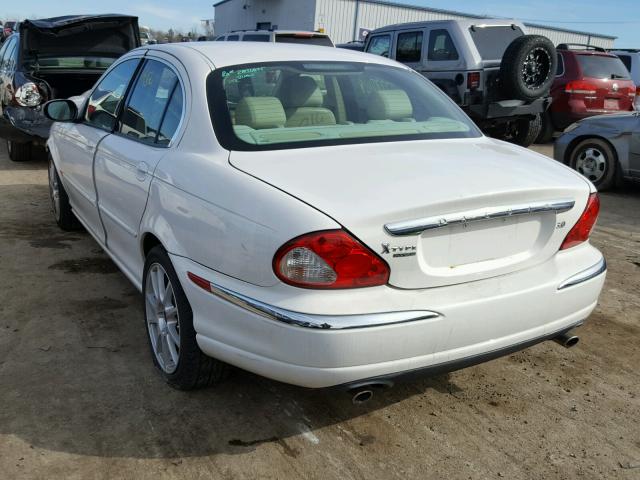 SAJEA51CX4WD78259 - 2004 JAGUAR X-TYPE 3.0 WHITE photo 3