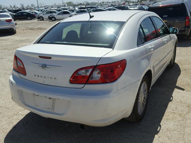 1C3LC56R18N270607 - 2008 CHRYSLER SEBRING TO WHITE photo 4