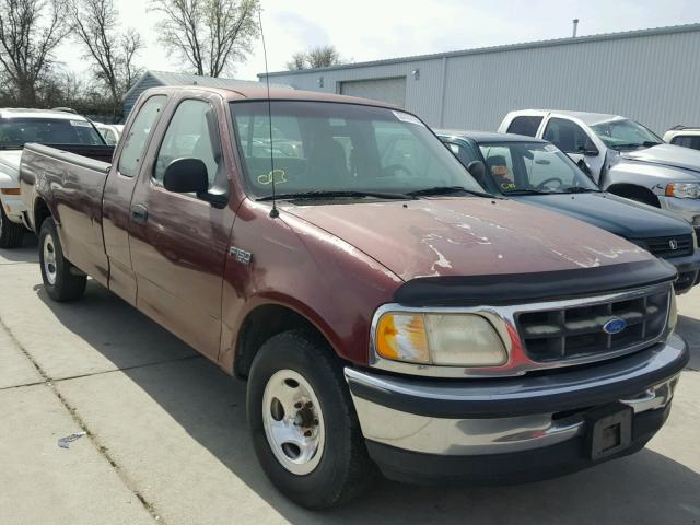 1FTDX1720VKA52816 - 1997 FORD F150 PURPLE photo 1