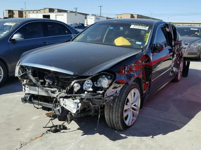 JNKBY01FX8M550930 - 2008 INFINITI M45 BLACK photo 2