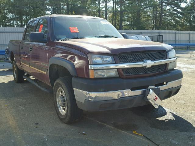 1GCHC23G93F151886 - 2003 CHEVROLET SILVERADO MAROON photo 1