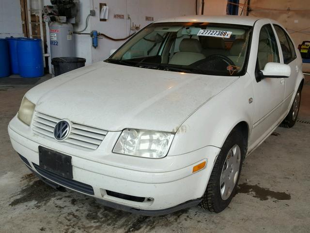 3VWRK69M72M025114 - 2002 VOLKSWAGEN JETTA GL WHITE photo 2