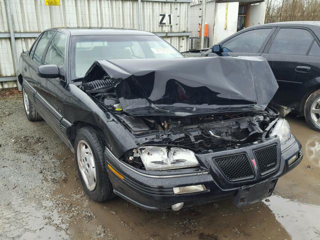 1G2NE55M4SC809314 - 1995 PONTIAC GRAND AM S BLACK photo 1