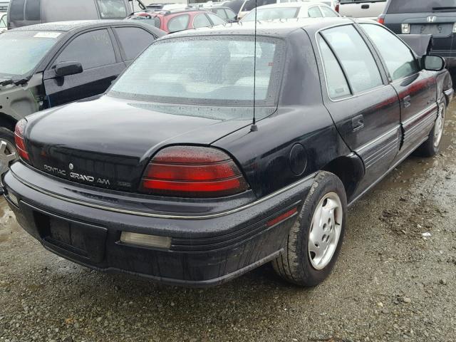 1G2NE55M4SC809314 - 1995 PONTIAC GRAND AM S BLACK photo 4