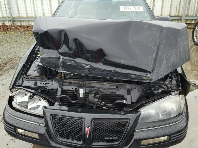 1G2NE55M4SC809314 - 1995 PONTIAC GRAND AM S BLACK photo 7