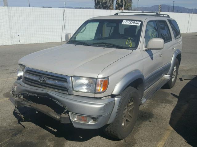 JT3GN87R6Y0152593 - 2000 TOYOTA 4RUNNER LI TAN photo 2