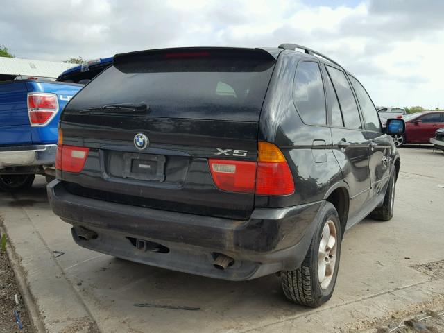 WBAFA53561LM71272 - 2001 BMW X5 3.0I BLACK photo 4