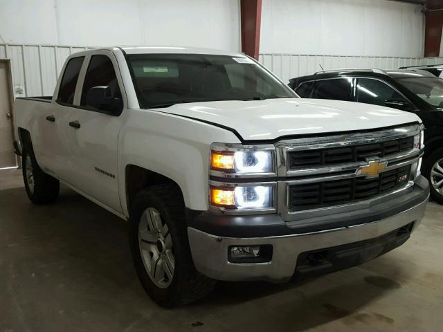 1GCRCPEC5EZ212079 - 2014 CHEVROLET SILVERADO WHITE photo 1