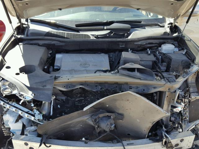 2T2BK1BA4DC161795 - 2013 LEXUS RX 350 GOLD photo 7