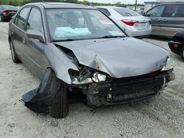 2HGES26745H550743 - 2005 HONDA CIVIC EX 绿色 照片 1