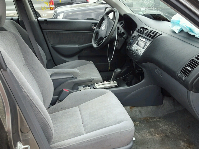 2HGES26745H550743 - 2005 HONDA CIVIC EX 绿色 照片 5