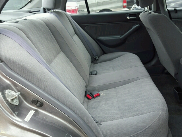 2HGES26745H550743 - 2005 HONDA CIVIC EX 绿色 照片 6