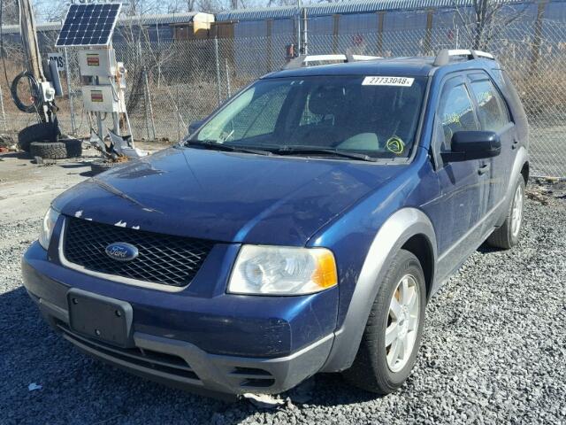 1FMZK04176GA37997 - 2006 FORD FREESTYLE BLUE photo 2