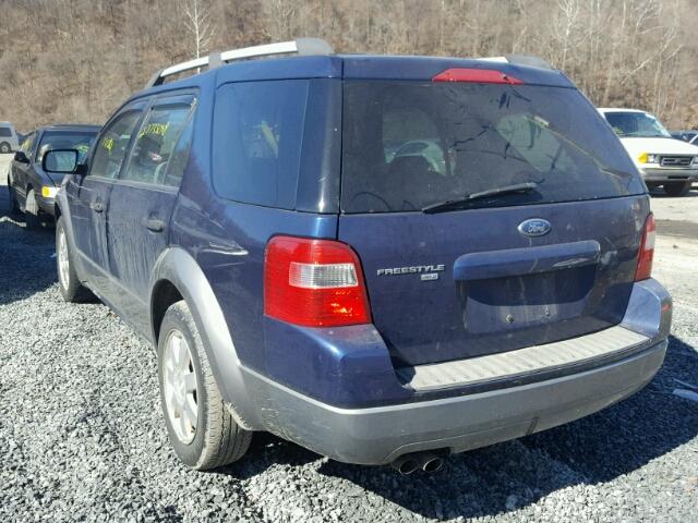 1FMZK04176GA37997 - 2006 FORD FREESTYLE BLUE photo 3