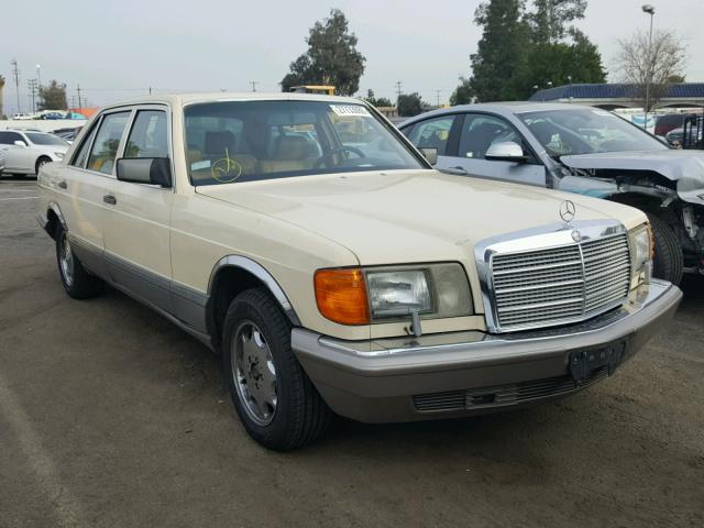 WDBCA35DXJA425131 - 1988 MERCEDES-BENZ 420 SEL CREAM photo 1