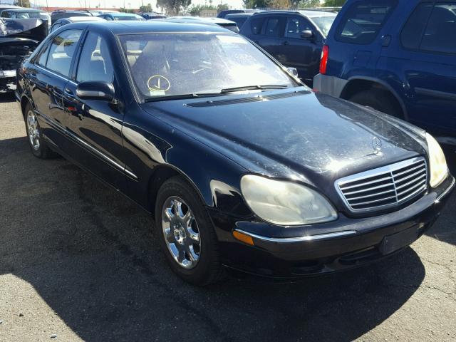 WDBNG70J21A211777 - 2001 MERCEDES-BENZ S 430 BLACK photo 1