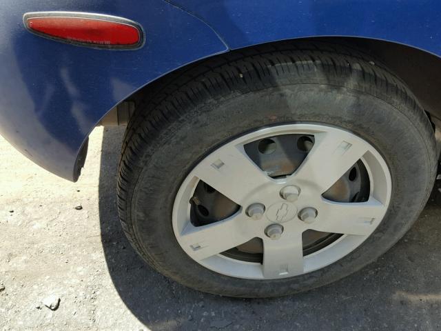 KL1TD66658B121632 - 2008 CHEVROLET AVEO BASE Mavi fotoğraf 9