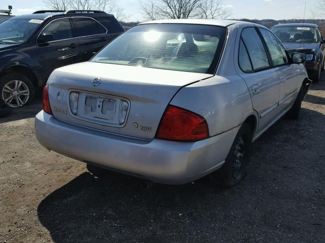 3N1CB51D65L563489 - 2005 NISSAN SENTRA 1.8 SILVER photo 4