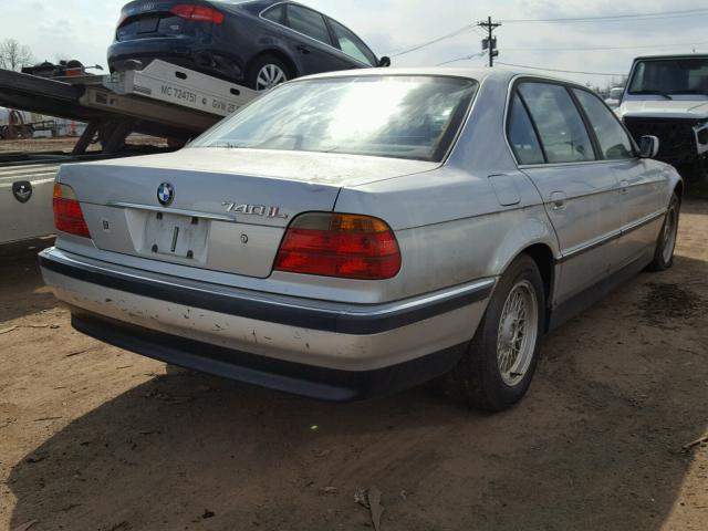 WBAGH8342YDP11768 - 2000 BMW 740 IL SILVER photo 4